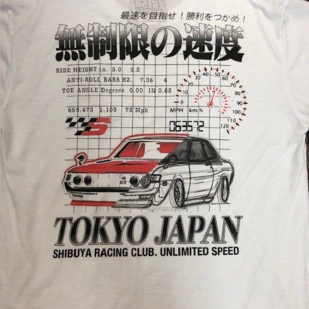 Tokyo Japan Shibuya Racing Cub T-Shirt SZ. L - Picture 4 of 4